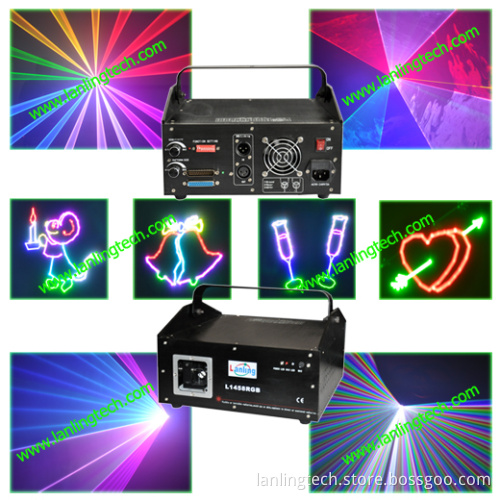 1W RGB Laser Light for DJ Disco Club (L1458RGB)